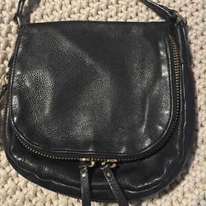 Vince Camuto Black Leather Crossbody Bag